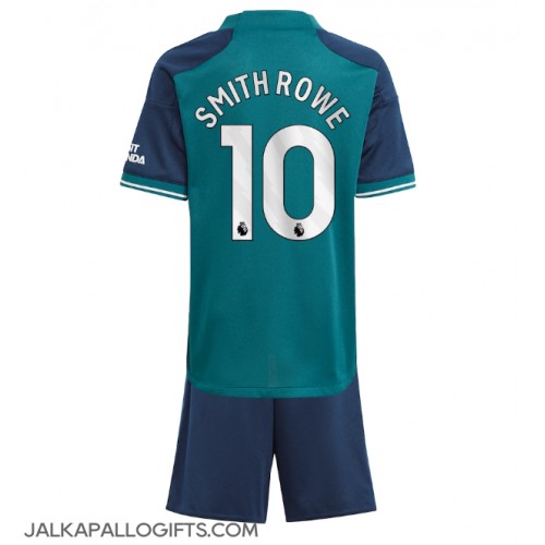 Arsenal Emile Smith Rowe #10 Kolmas Peliasu Lasten 2023-24 Lyhythihainen (+ Lyhyet housut)